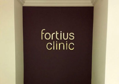 Hospital Sign for Fortius Clinic