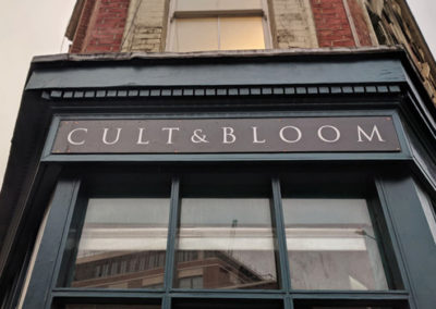 Signwriting for Cult & Bloom