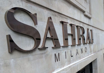 Bronze Rimex Letters – SAHRAI Milano