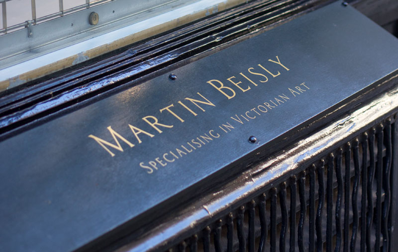 Fascia Signage for Martin Beisly
