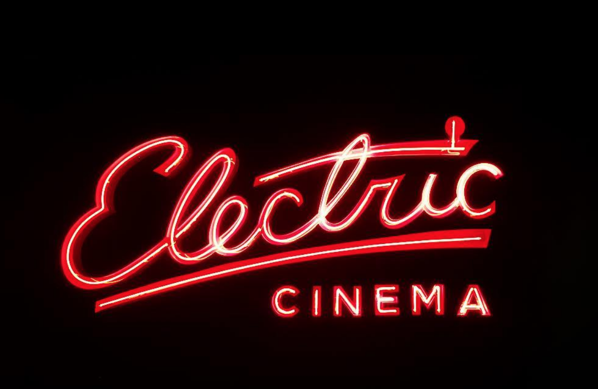 Neon signage for the Electric Cinema