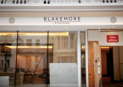 Handpainted signage for The Blakemore Hotel