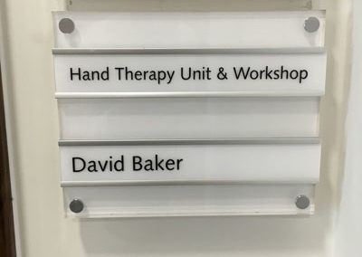The Shard Hospital Wayfinding Signs