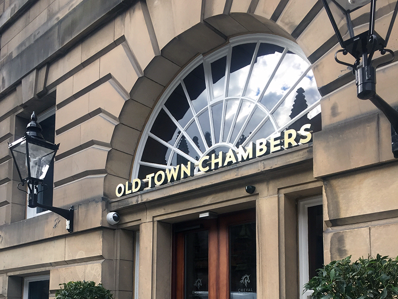 3D Illuminated Letters – Cheval Old Town Chambers