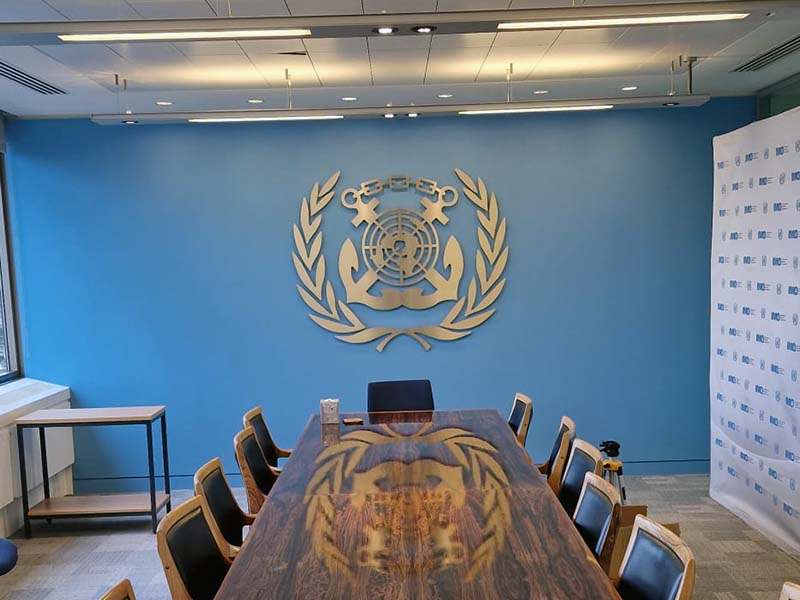 Office Signage for the International Maritime Organisation